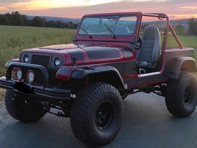 Usata Jeep Wrangler 121 CV (88 kW) 1988 Rosso SUV