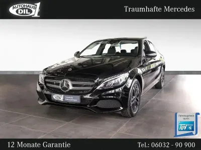Gebraucht Mercedes C220 170 PS (125 kW) 2018 Schwarz Limousine