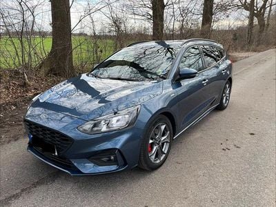 Gebraucht Ford Focus ST-Line X 125 PS (91 kW) 2020 Blau Limousine