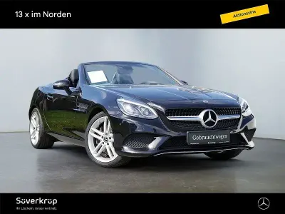 Brugt Mercedes SLC180 AMG 156 HK (114 kW) 2018 Sort Cabriolet