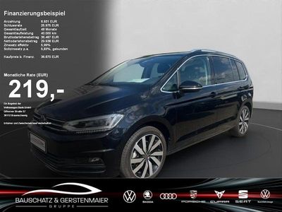 Gebraucht VW Touran Highline 150 PS (110 kW) 2024 Schwarz Van / Kleinbus