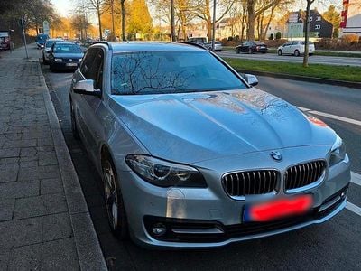 Gebraucht BMW 520 190 PS (139 kW) 2017 Silber Kombi