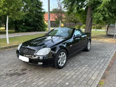 Gebraucht Mercedes SLK200 136 PS (100 kW) 1998 Schwarz Cabrio