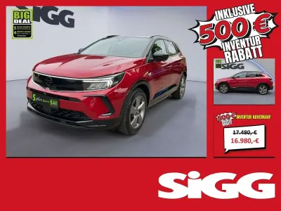 Gebraucht Opel Grandland X GS Line 224 PS (164 kW) 2022 Rubin rot SUV