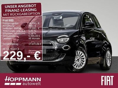 Usata Fiat 500e Action 69 kW (95 CV) 2023 Nero Berlina