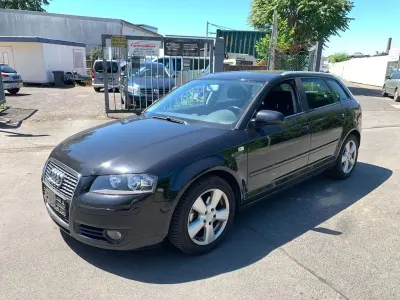 Gebraucht Audi A3 Sportback Ambition 140 PS (102 kW) 2007 Schwarz Kleinwagen