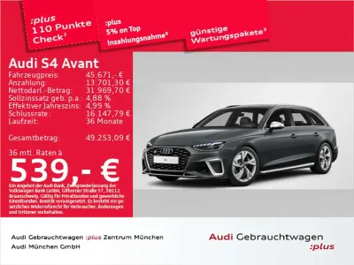 Gebraucht Audi S4 Sport 341 PS (250 kW) 2024 Daytonagrau perleffekt Kombi