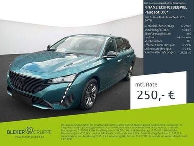 Blau Gebraucht 2023 Peugeot 308 Limousine | 21.570 € (Guter Preis)