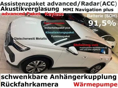 Gebraucht Audi Q4 e-tron Advanced 150 kW (204 PS) 2022 Weiß SUV