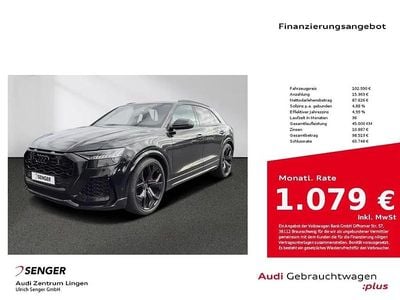 Gebraucht Audi RS Q8 Ambiente 600 PS (441 kW) 2023 Mythosschwarz metallic SUV