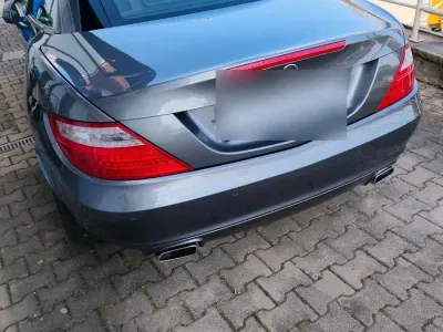 Gebraucht Mercedes SLK200 183 PS (134 kW) 2015 Grau Cabrio