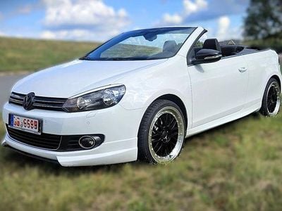 Gebraucht VW Golf Cabriolet Cup 122 PS (89 kW) 2012 Weiß Cabrio