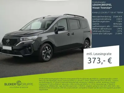 Neu Nissan Townstar Tekna 131 PS (96 kW) 2026 Schwarz Kombi
