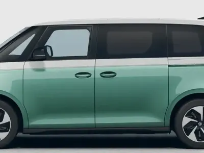 Neu VW ID. Buzz Pro 210 kW (286 PS) 2026 Grün Van / Kleinbus