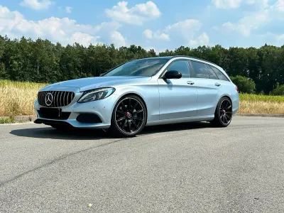 Gebraucht Mercedes C250 AMG line 204 PS (150 kW) 2016 Grau Kombi