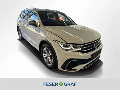Gebraucht VW Tiguan Allspace R-line 200 PS (147 kW) 2021 Pure white SUV