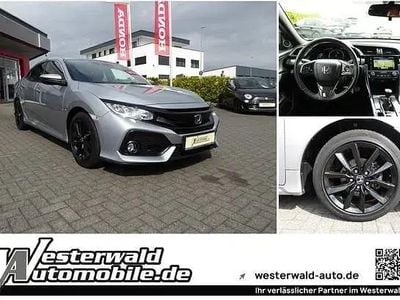 Brugt Honda Civic Elegance 126 HK (92 kW) 2021 Sølv Sedan