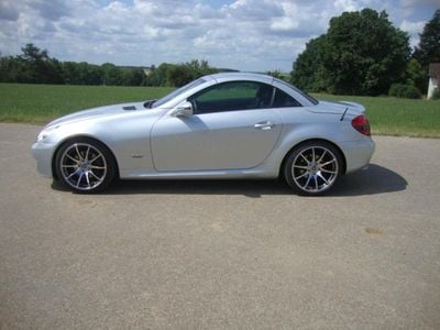 Gebraucht Mercedes SLK200 184 PS (135 kW) 2007 Silber Cabrio