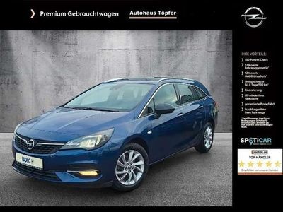 Blau Gebraucht 2021 Opel Astra Elegance Kombi | 12.950 € (Etwas zu teuer)