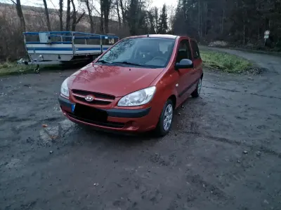 Gebraucht Hyundai Getz 67 PS (49 kW) 2008 Rot Kleinwagen