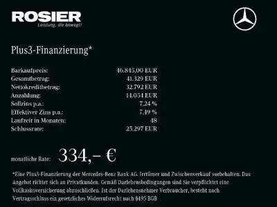 Używany Mercedes GLA220 Advanced Plus 190 KM (139 kW) 2025 Srebrny SUV