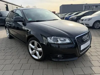 Gebraucht Audi A3 Sportback Ambition 140 PS (102 kW) 2009 Schwarz Kleinwagen