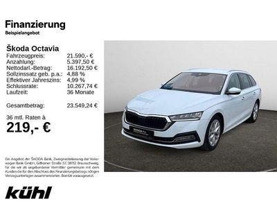 Gebraucht Skoda Octavia Style 150 PS (110 kW) 2023 Moonweiß perleffekt Kombi