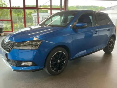 Używany Skoda Fabia Monte Carlo 95 KM (69 kW) 2021 Niebieski Hatchback