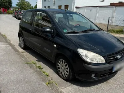 Gebraucht Hyundai Getz 67 PS (49 kW) 2007 Schwarz Kleinwagen