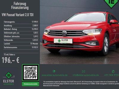 Rot Gebraucht 2020 VW Passat Kombi | 17.990 € (Guter Preis)