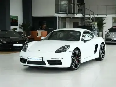 Używany Porsche 718 Cayman 350 KM (257 kW) 2017 Biały Coupe