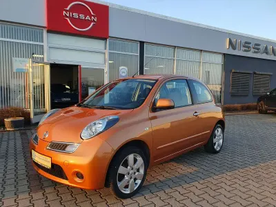 Gebraucht Nissan Micra I-Way 80 PS (58 kW) 2009 Orange Limousine