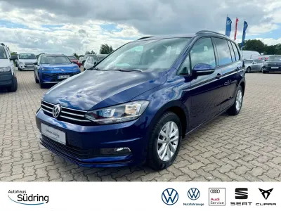 Gebraucht VW Touran Comfortline 150 PS (110 kW) 2019 Atlantik blue Van / Kleinbus