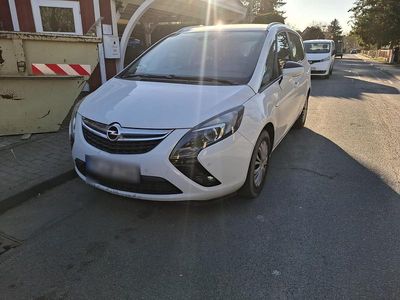 Gebraucht Opel Zafira Tourer 140 PS (102 kW) 2012 Weiß Van / Kleinbus