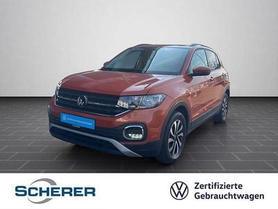 Gebraucht VW T-Cross Active 110 PS (80 kW) 2022 Energetic orange metallic (metallic) SUV
