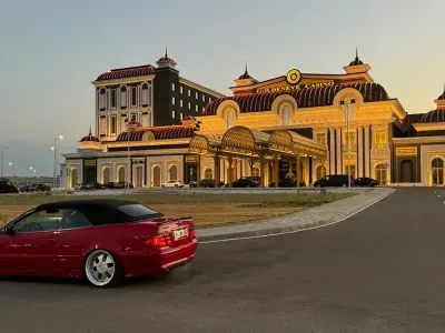 Brugt Mercedes CLK430 Avantgarde 279 HK (205 kW) 1999 Rød Cabriolet