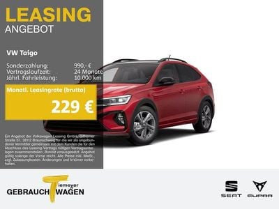 Rot Gebraucht 2024 VW Taigo R-line SUV | 25.970 € (Fairer Preis)