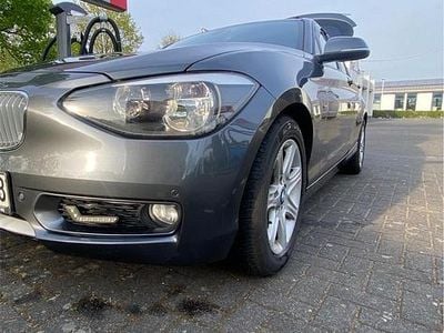 Begagnad BMW 116 136 HK (100 kW) 2012 Grå Halvkombi