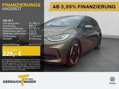 Grün Gebraucht 2023 VW ID.3 IQ Drive Kleinwagen | 29.750 € (Fairer Preis)