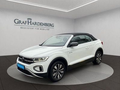Weiß Gebraucht 2025 VW T-Roc Cabriolet Goal Cabrio | 26.460 € (Guter Preis)