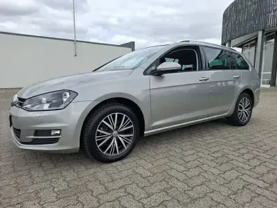 Gebraucht VW Golf VII Allstar 125 PS (91 kW) 2016 Silber Kombi
