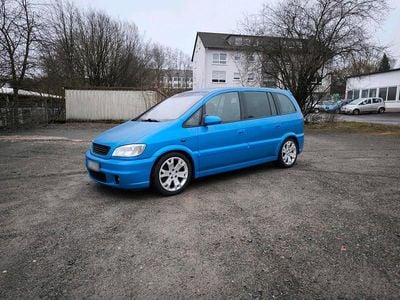 Usata Opel Zafira OPC 200 CV (147 kW) 2004 Blu Monovolume