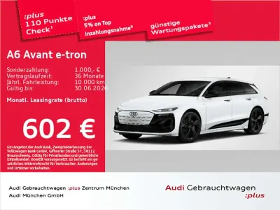 Używany Audi A6 e-tron S-Line 269 kW (367 KM) 2025 Biały Kombi