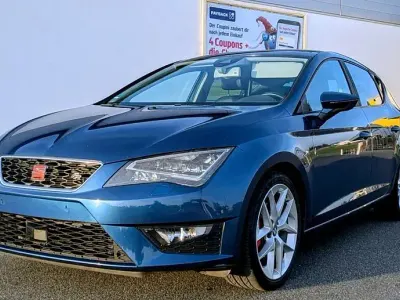 Gebraucht Seat Leon FR 140 PS (102 kW) 2014 Blau Limousine