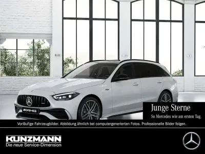 Używany Mercedes C43 AMG AMG 421 KM (309 kW) 2024 Biały Kombi