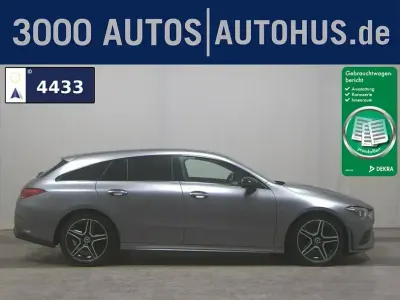 Gebraucht Mercedes CLA220 Shooting Brake AMG line 190 PS (139 kW) 2020 Mountaingrau magno Kombi