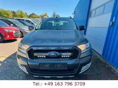 Brugt Ford Ranger Wildtrack 200 HK (147 kW) 2016 Sort Pickup / Ladvogn