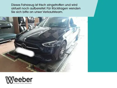 Gebraucht Mercedes C200 AMG line 204 PS (150 kW) 2022 Cavansitblau  metalliclack (metallic) Kombi