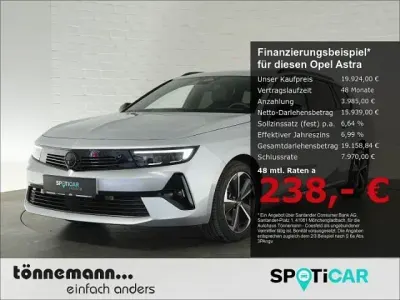 Gebraucht Opel Astra 131 PS (96 kW) 2024 Kristall silber Kleinwagen