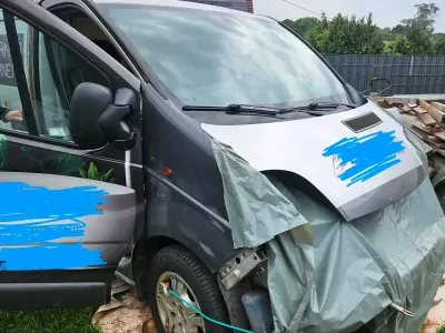 Gebraucht Renault Trafic 2005 Silber Van / Kleinbus